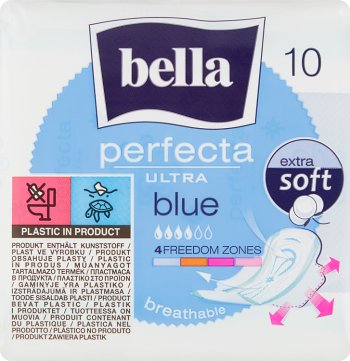 Bella perfecta ulrta blaue Damenbinden