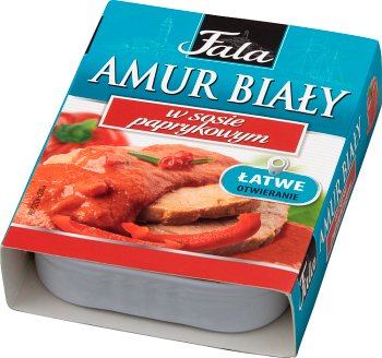 Ola blanca de Amur en salsa de pimienta