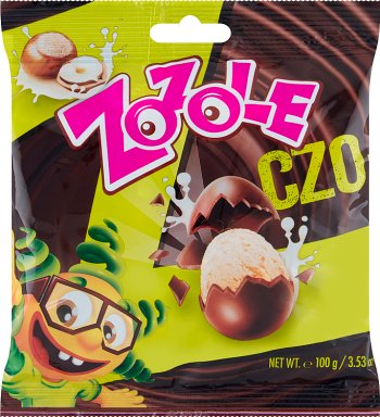 Bombones de leche Mieszko Zozole Czo-Kole con avellanas en chocolate con leche