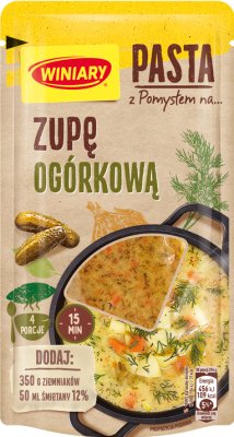 Winiary Pasta z Pomysłem   Na zupę ogórkową