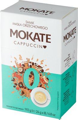 Mokate Cappuccino o smaku masła orzechowego