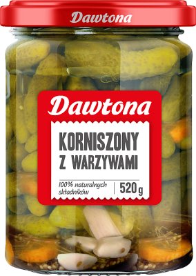 Dawtona Korniszony z warzywami