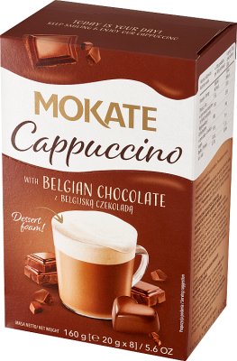 Mokate Cappuccino con chocolate belga