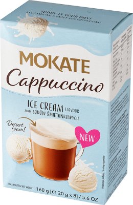 Mokate Cappuccino cream flavor