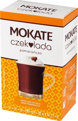Mokate drinking chocolate orange flavor