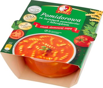 Profi Sopa de tomate con tomates frescos con apio