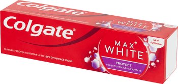 Colgate Max White Zahnpasta schützen