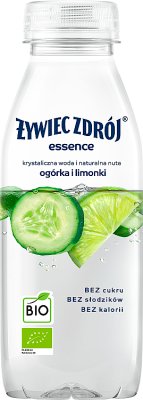 Żywiec Zdrój essence BIO bebida no carbonatada con sabor a pepino y lima
