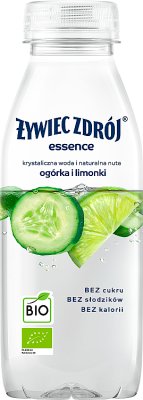 Żywiec Zdrój essence Napój niegazowany BIO o smaku ogórka i limonki