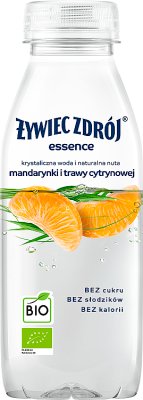 Żywiec Zdrój Essenz BIO kohlensäurefreies Getränk mit Mandarinen- und Zitronengrasgeschmack