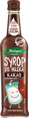 Sirope de leche de cacao Herbapol