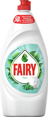Fairy Mint dishwashing liquid