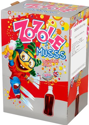 Zozole Musss sparkling candies with cola flavor