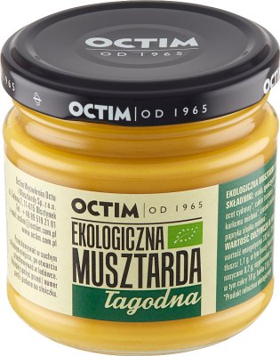 Mostaza suave orgánica Octim