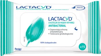 Lactacyd Wipes für die Intimhygiene mit antibakteriellen Eigenschaften