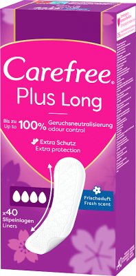 Carefree Wkładki higieniczne Plus Long