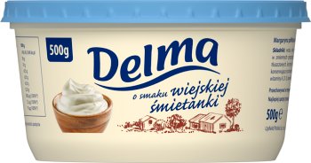 Delma Margaryna o smaku wiejskiej śmietanki