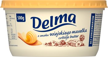 Delma Margarine mit dem Geschmack von Landbutter