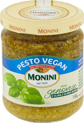 Monini Pesto Vegan from basil