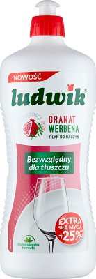 Ludwik płyn do mycia naczyń granat werbena