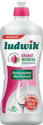 Ludwik dishwashing liquid verbena garnet