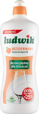 Ludwik peach dishwashing liquid