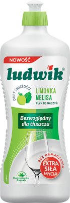 Ludwik Geschirrspülmittel Limette Zitronenmelisse