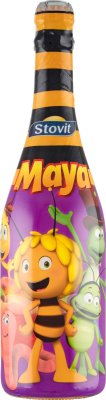 Stovit Maya Apple, peach, carbonated, non-alcoholic drink