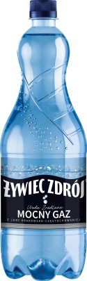 Żywiec Zdrój Agua de manantial de gas fuerte