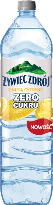 Żywiec Zdrój mit einem Hauch von Zitrone NULL ZUCKER