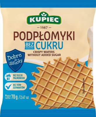 Kupiec Dry flatbread wafers with no added sugar