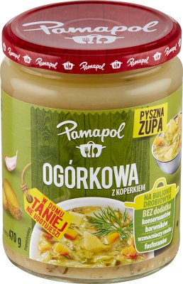 Pamapol Zupa ogórkowa z koperkiem