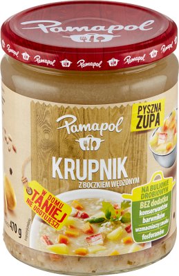 Pamapol Krupnik soup with smoked bacon