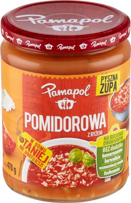 Pamapol Tomatensuppe mit Reis