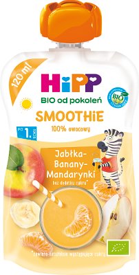 HiPP Smoothie Jabłka-Banany-Mandarynki BIO