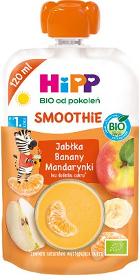 HiPP Smoothie Apples-Bananas-Mandarins BIO