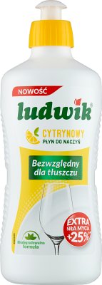 Ludwik Płyn do mycia naczyń cytrynowy