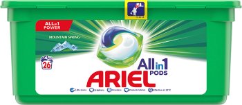 Ariel All in 1 Mountain Spring washing capsules
