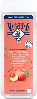 Le Petit Marseillais Gel de ducha melocotón blanco-nectarina