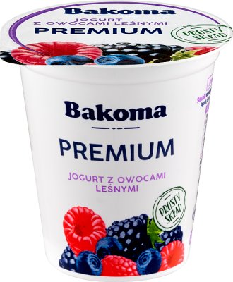 Bakoma Premium Jogurt z owocami leśnymi