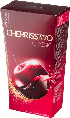 Pralinés clásicos Mieszko Cherrissimo con cereza en alcohol