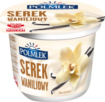 Polmlek Homogenized vanilla cheese