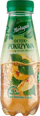 Herbapol detox крапивный фруктовый и травяной напиток со вкусом айвы