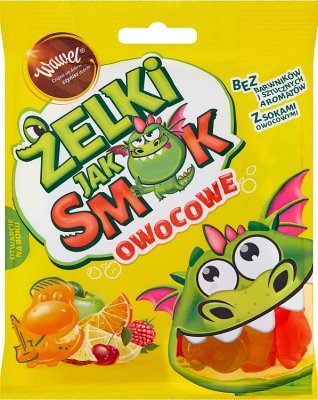 Wawel Żelki jak smok owocowe