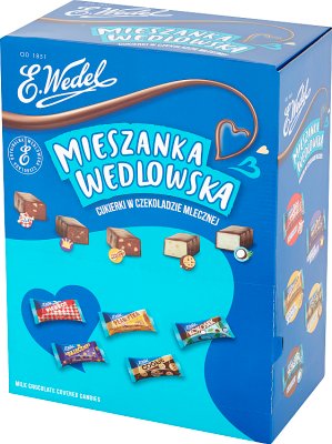 Wedel Mieszanka Wedlowska candies in milk chocolate