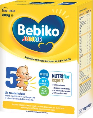Bebiko Junior 5 Mleko modyfikowane dla dzieci