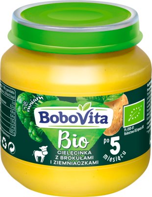 BoboVita BIO Diner vom Kalb mit Broccoli und Kartoffeln