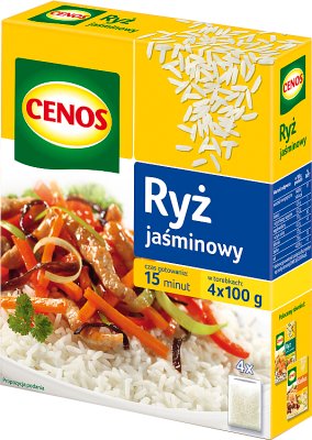 Cenos Ryż jaśminowy 4x100g