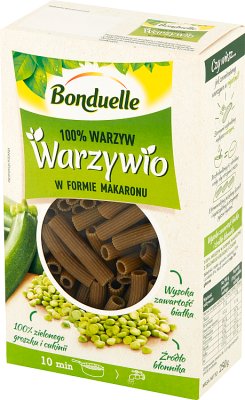 Bonduelle Vegetable pasta made of green peas and zucchini