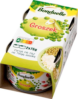 Bonduelle A portion of peas at once, 2x75g